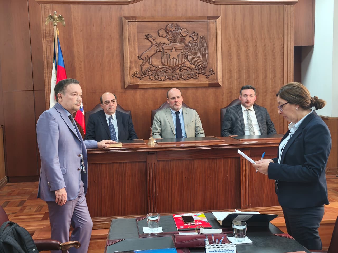 Jura de don Alejandro Aguilar Brevis